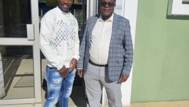 Fashion Sakala Meets FAZ General Secretary Reuben Kamanga