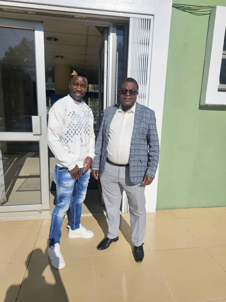 Fashion Sakala Meets FAZ General Secretary Reuben Kamanga