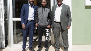 Kalaba Visits Football House Post Accident Recovery