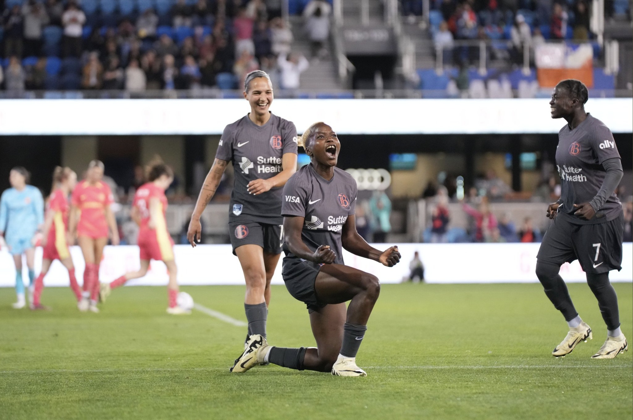 Kundananji Impresses in Bay FC's 2-3 Loss to Thorns