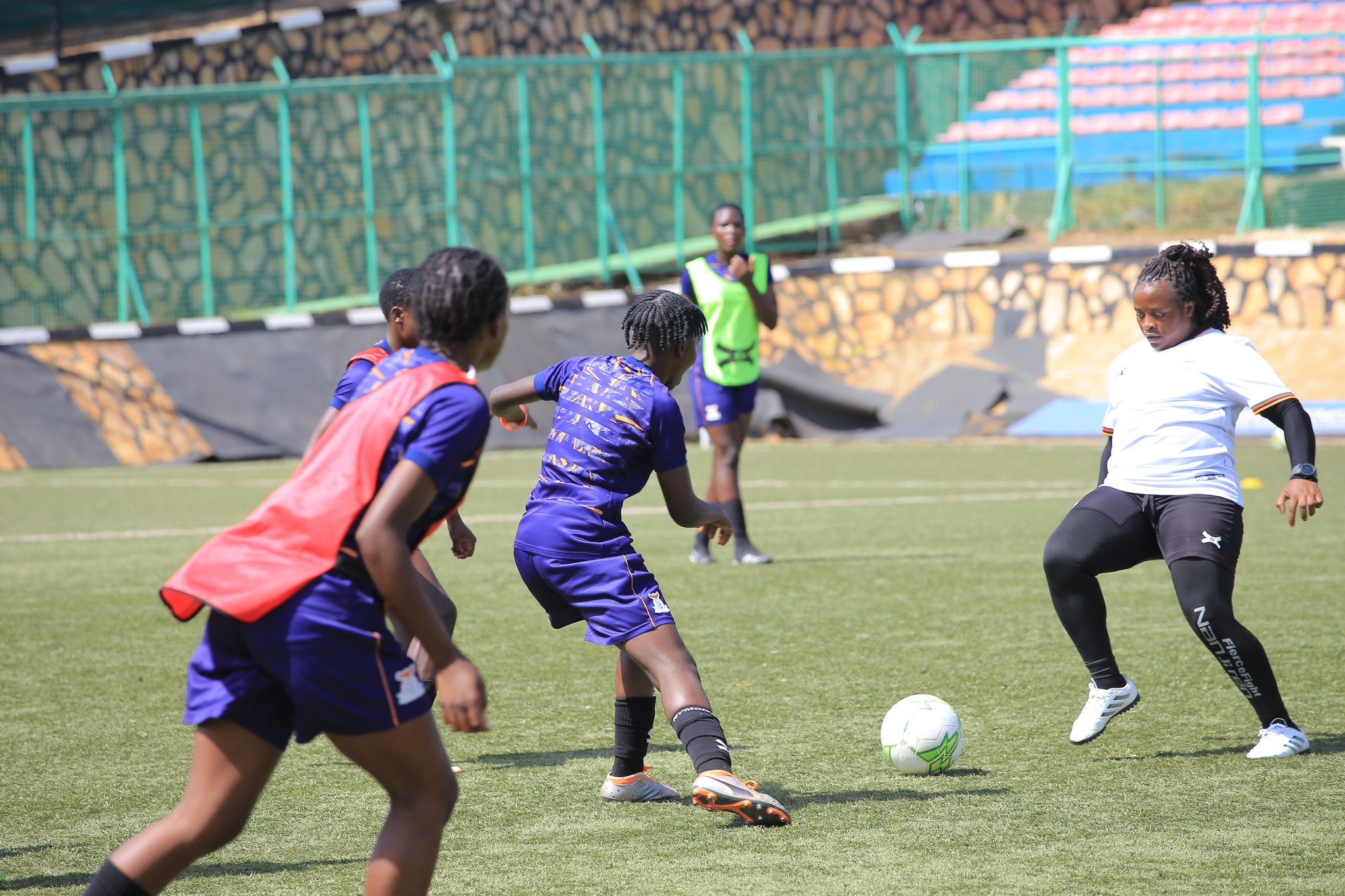 Zambia U17 Women's Face Teen Cranes at St. Mary's Stadium