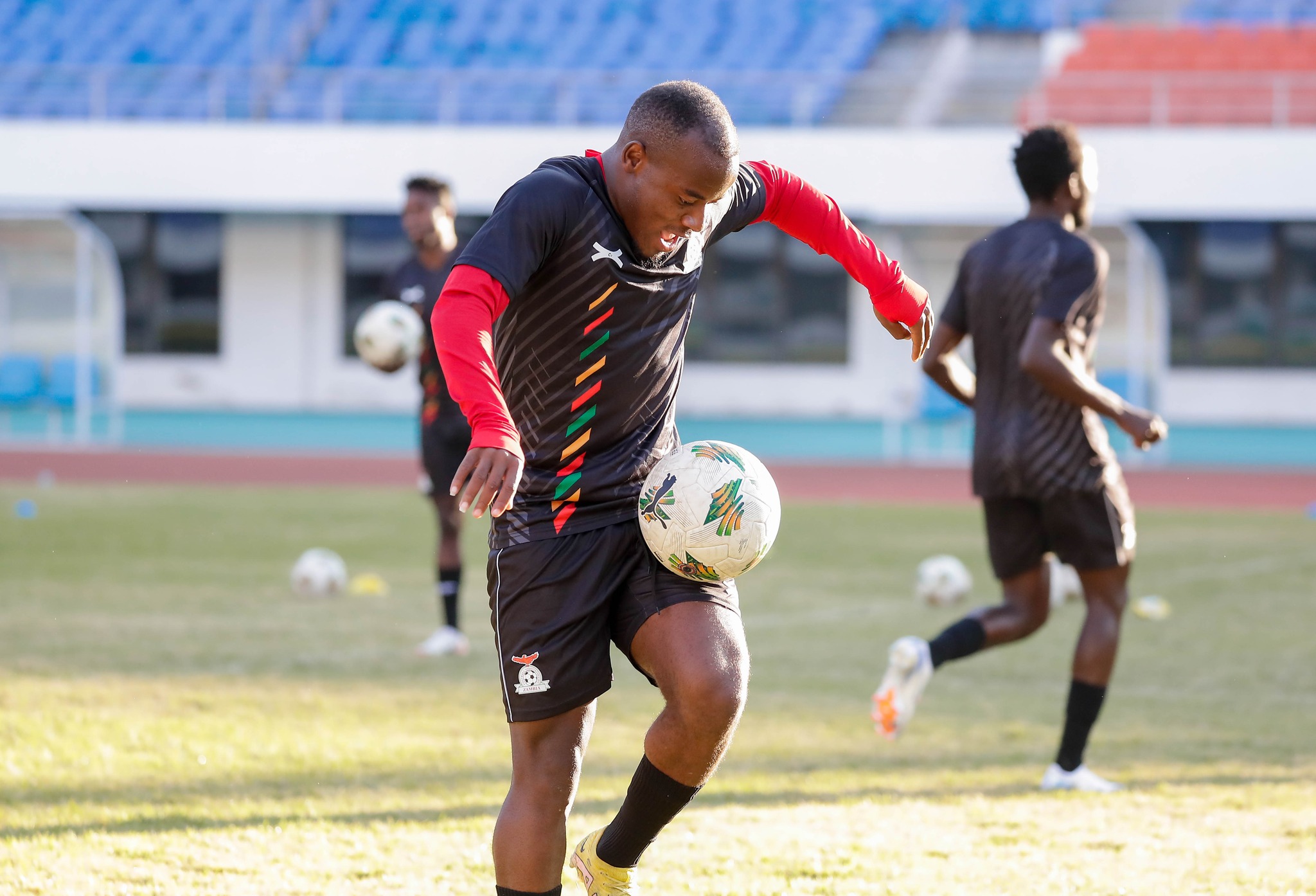 Chipolopolo Training Boosted by Mutandwa and Kampamba's Arrival