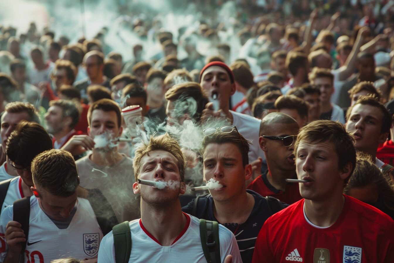 German Police Encourage England Fans to Smoke Cannabis Instead of Drinking Alcohol Ahead of Euros