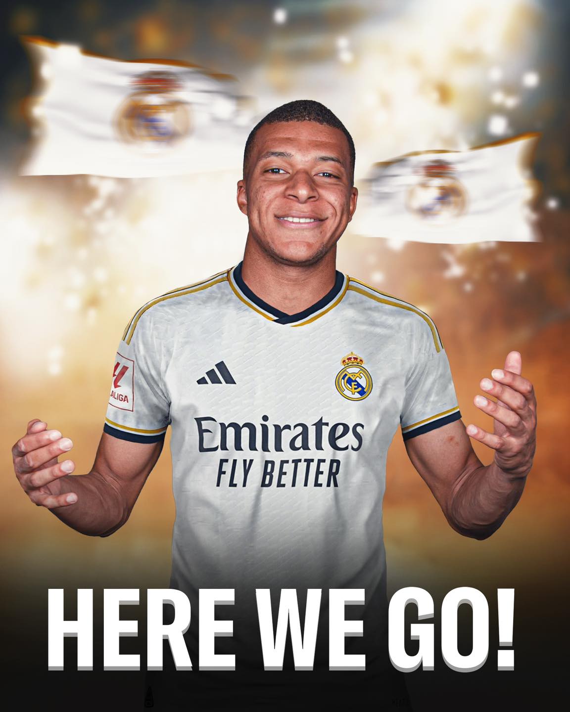 Kaylian Mbappe Completes Move To Real Madrid