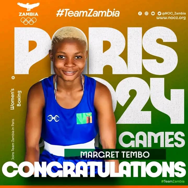 Margaret Tembo Qualifies for Paris 2024 Olympics