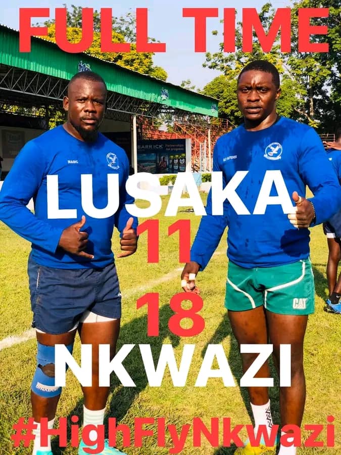 Nkwazi Rugby Club Secures Second Win in Zambia Rugby Union National League