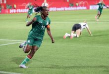 Barbra Banda Anticipates Challenging Clash with Germany