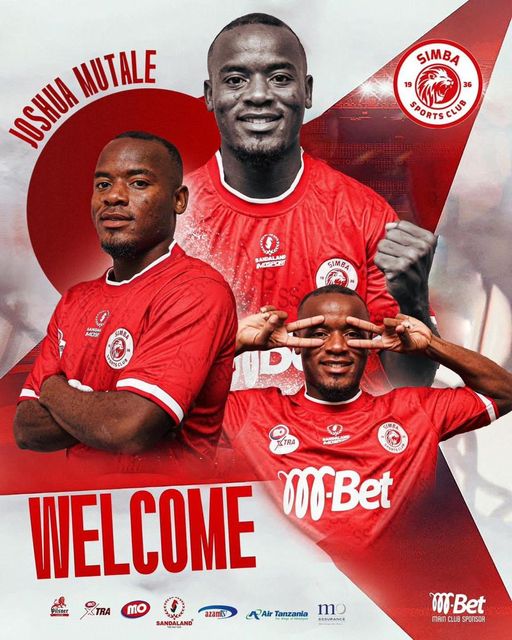 Simba SC Unveils Zambian Midfielder Joshua 'Budo' Mutale