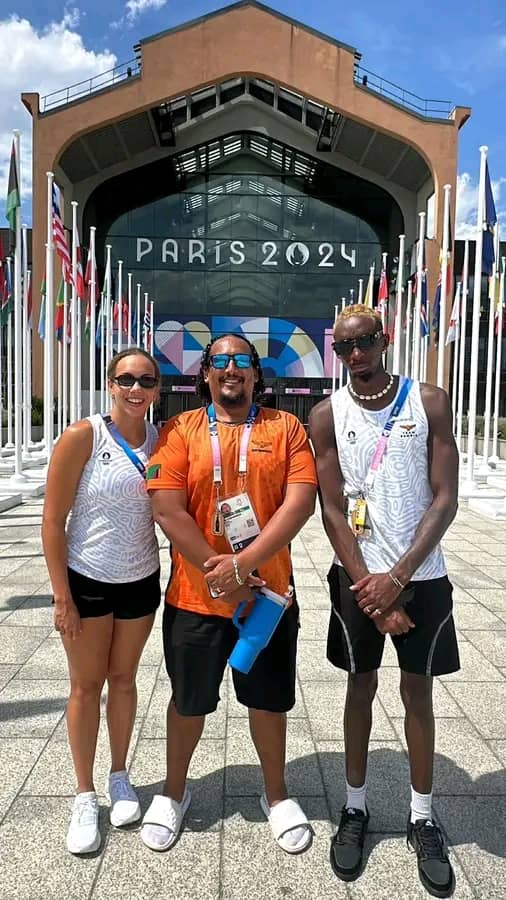 Zambian Swimmers Mia Phiri and Damien Shamambo Arrive in France for Paris 2024 Olympic Games