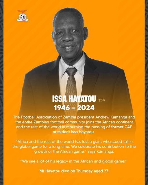 FAZ Pays Tribute to Late Former CAF President Issa Hayatou