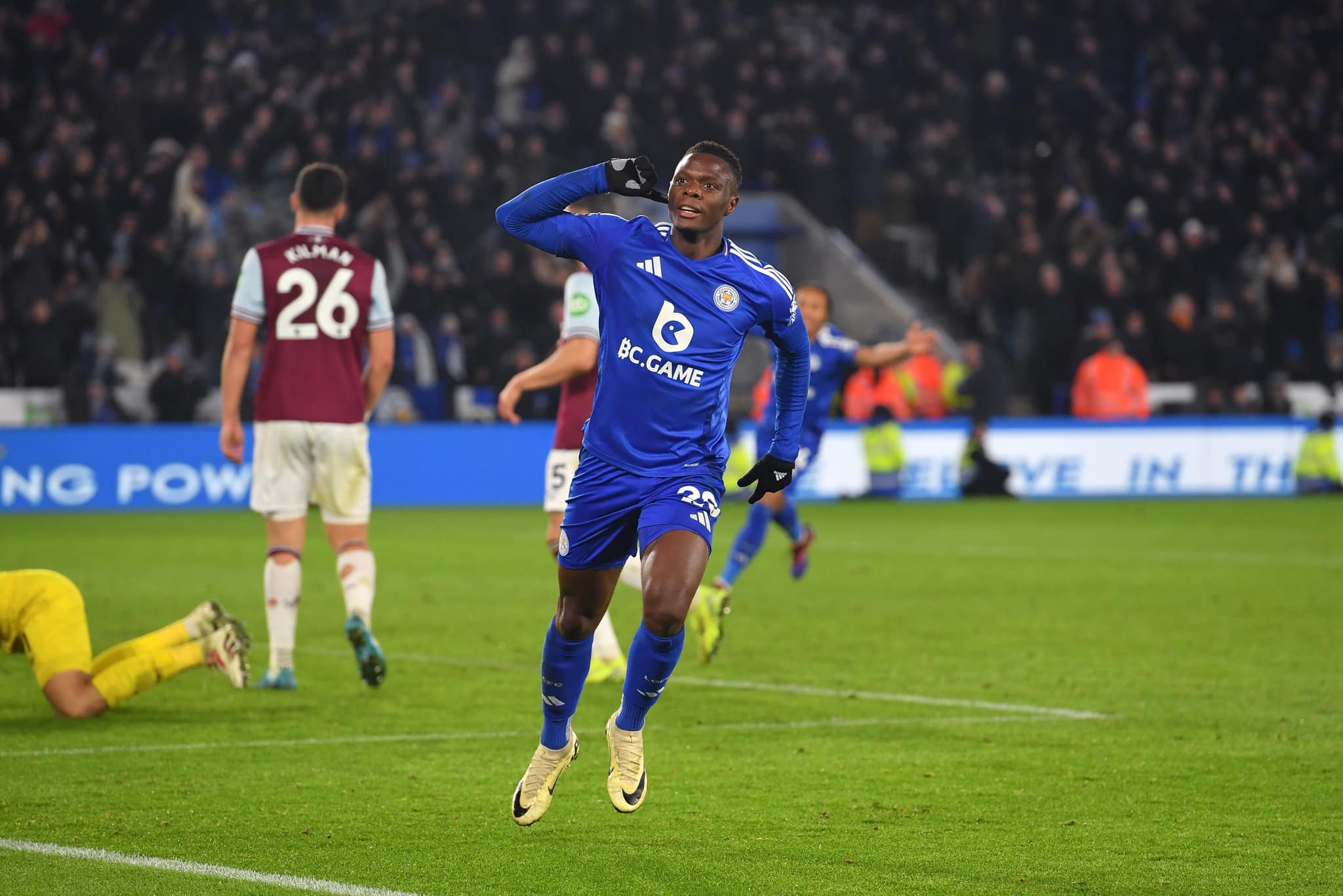 Patson Daka Shines as Leicester City Beat West Ham United in Van Nistelrooy's Debut