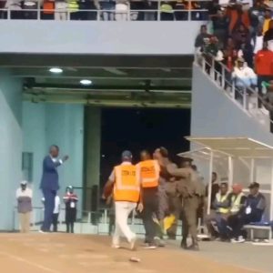 Y-Celeb's Pitch Invasion Lands FAZ $10,000 Fine from CAF