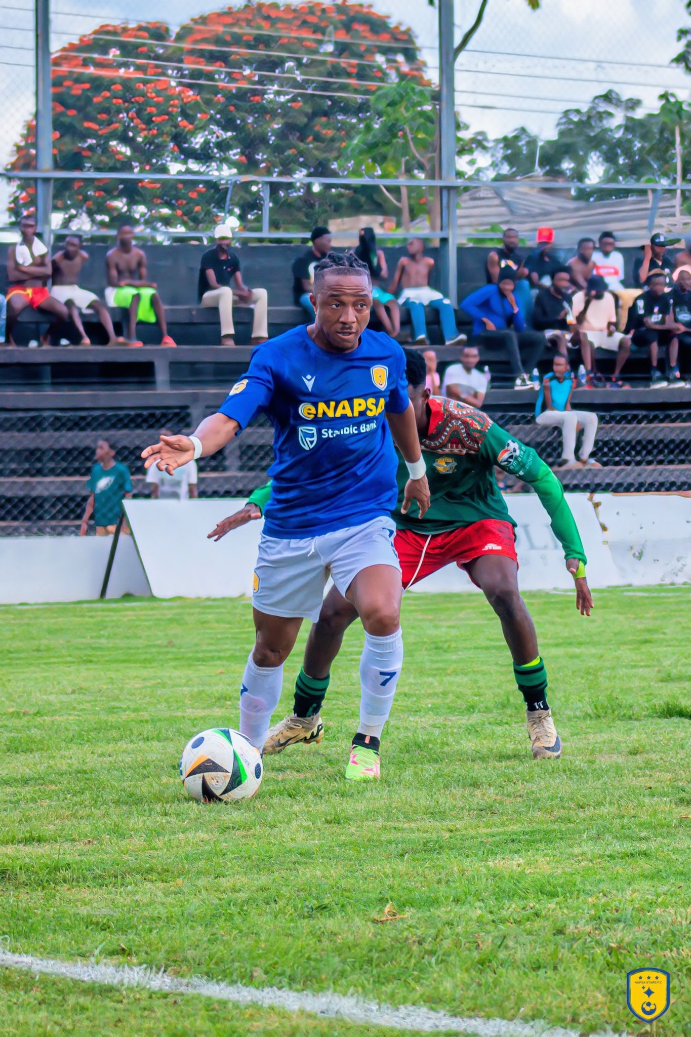 Napsa Stars Held to a Goalless Draw as Atletico Lusaka Endures Two Red Cards