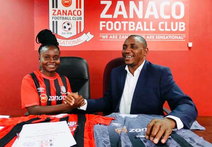 ZANACO Ladies Unveil Star Signings Pauline Zulu and Comfort Selemani