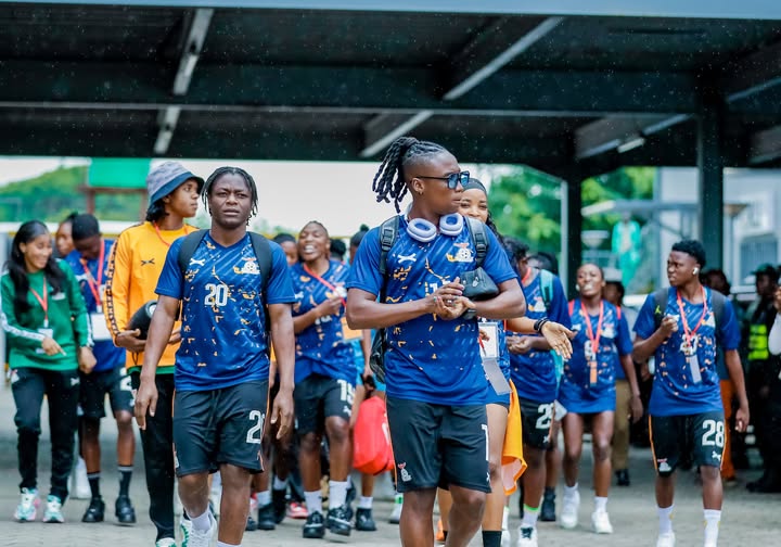 Barbra Banda Pumped Up for Tri-Nation Friendly Tournament