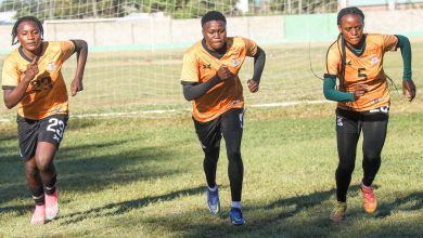 Copper Queens Train For Three-Nation Friendly In Lusaka
