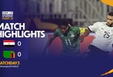 MATCH HIGHLIGHTS: Egypt - Zambia AFCON U-20