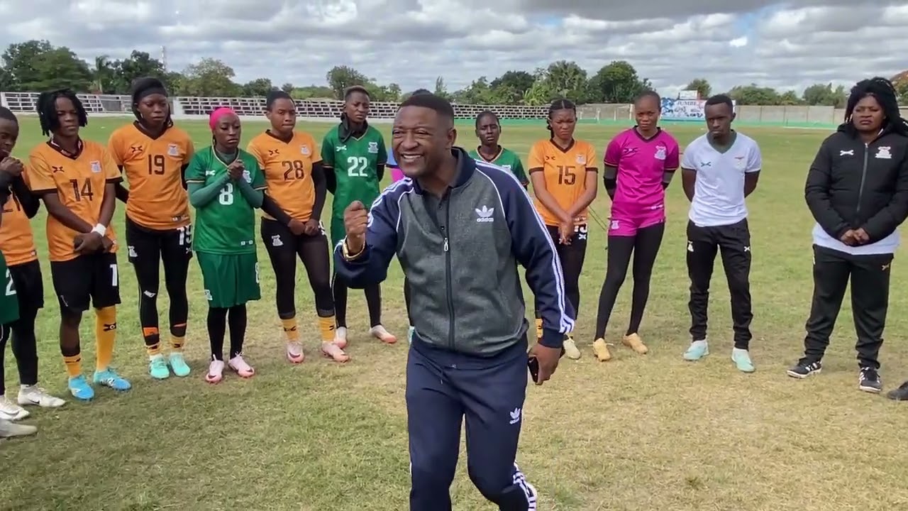 Mweemba Tours Edwin Imboela Stadium, Meets With National Team
