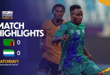 MATCH HIGHLIGHTS: Zambia - Sierra Leone AFCON U-20 Matchday 1