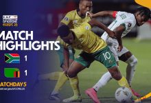 MATCH HIGHLIGHTS: South – Zambia AFCON U-20