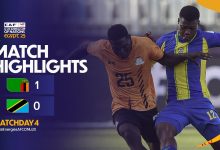 MATCH HIGHLIGHTS: Zambia Vs. Tanzania AFCON U-20