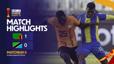 MATCH HIGHLIGHTS: Zambia Vs. Tanzania AFCON U-20