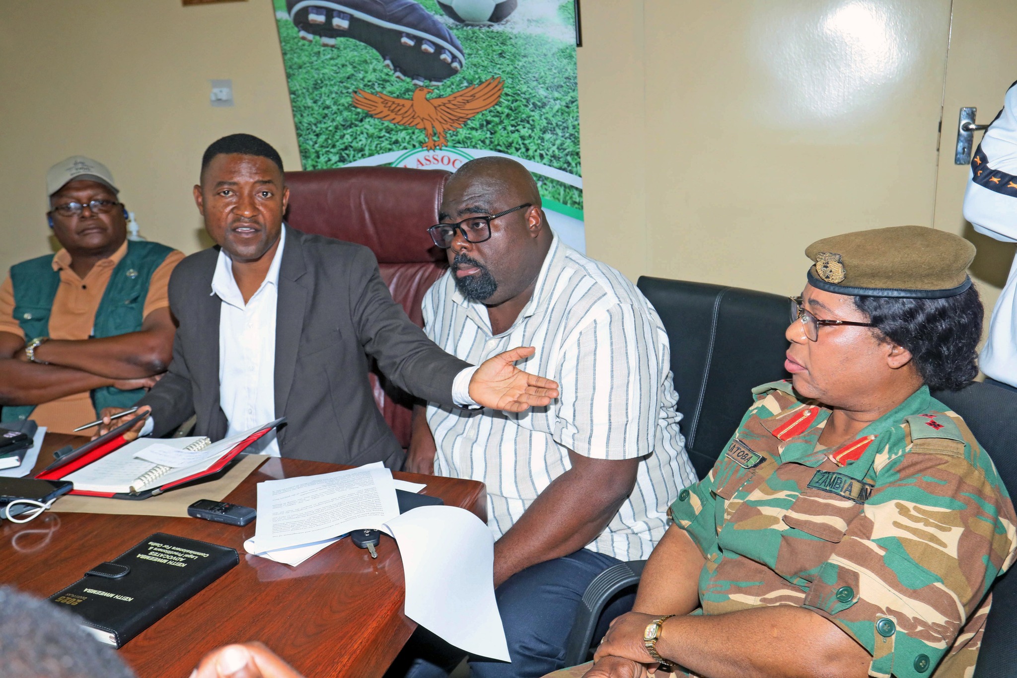 Keith Mweemba, Newly Elected FAZ Head, Reveals Empty Coffers In First Address