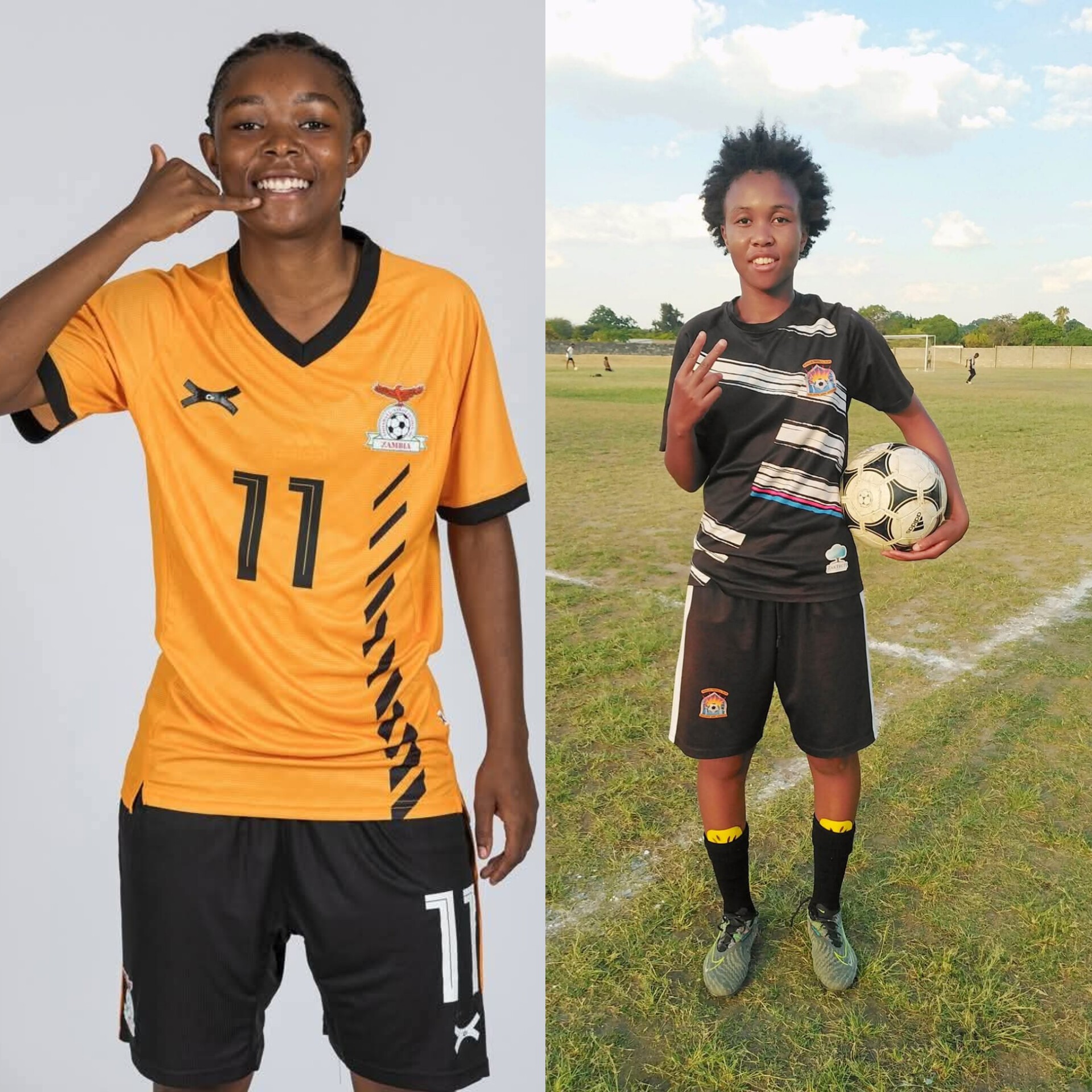Zambia U20 Stars Zangose Zulu and Muyamwa Sign for ZANACO Ladies