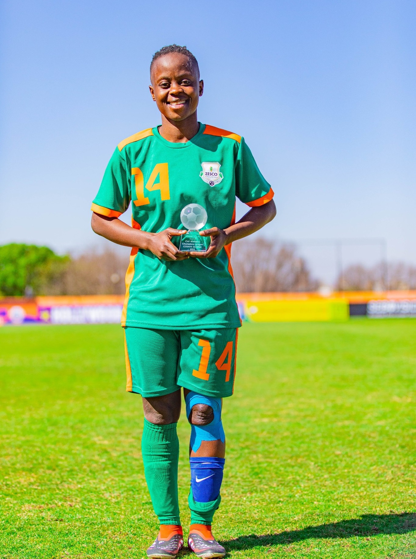 ZESCO's Avell Chitundu Earns Player of the Match In 3-0 Rout of Namibia's Beauties FC