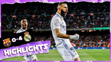 MATCH HIGHLIGHTS: FC Barcelona 0 - 4 Real Madrid