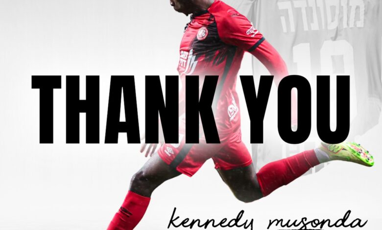 Kennedy Musonda Exits Hapoel Ramat Gan After Half a Season