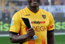 Lameck Banda Free-kick Stuns Udinese, Lifts Lecce To Long-Awaited Win