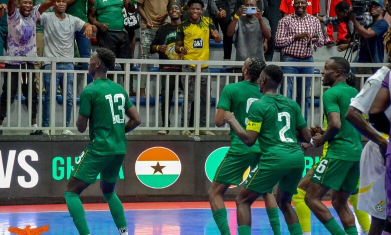 Zambia FUTSAL Team Qualify for 2026 AFCON, Eliminate Ghana in Tense Playoff