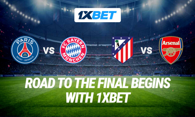 Paris Saint-Germain take on Bayern Munich, while Atlético Madrid host Arsenal: don’t miss the Champions League semi-final first legs!