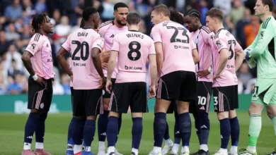 Patson Daka & his Leicester City side have been relegated to the third tier of English football