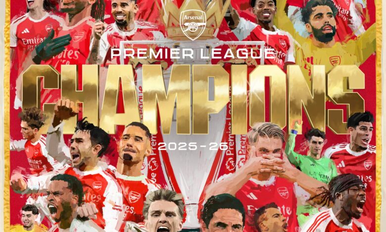 Arsenal F.C. End 22-Year Wait To Become Premier League Champions