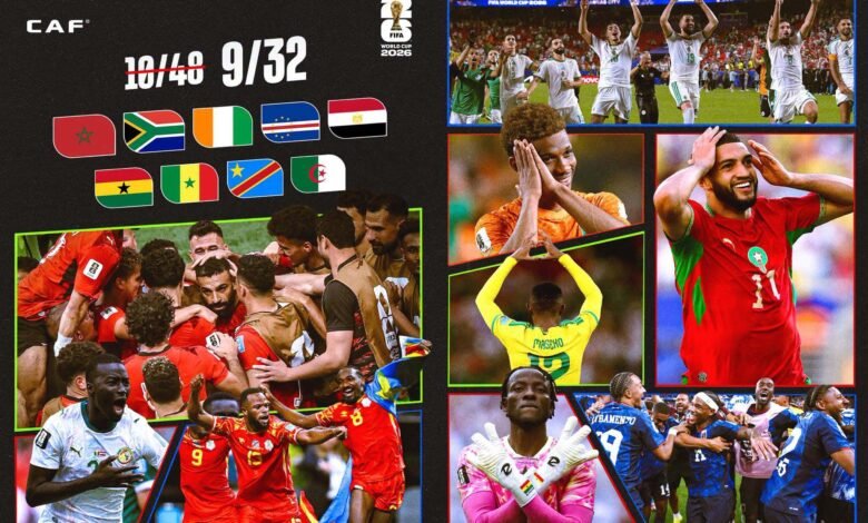 All African Countries That Qualified For The Round Of 32 2026 FIFA World Cup