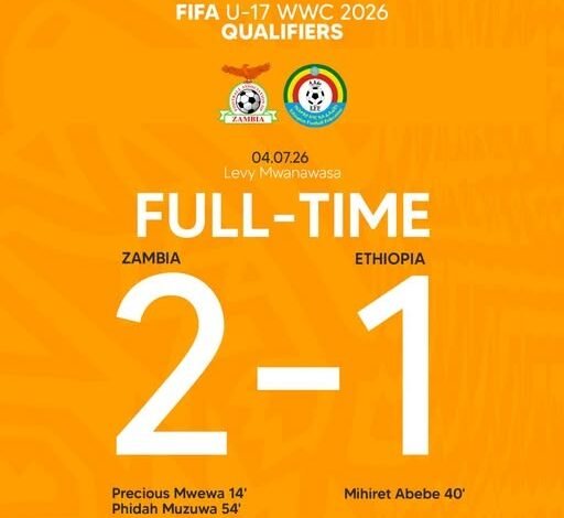 Copper Princesses Edge Ethiopia To Take First-Leg Advantage In U-17 World Cup Qualifier