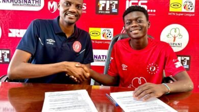 Nkana Unveil 21-Year-Old Winger Hector Sakala As New Signing