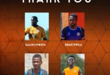 Kansanshi Dynamos Announce Three Departures Ahead of New Season