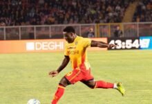 Lameck Banda Responds To Lecce Warning, Returns To Italy