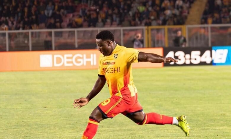 Lameck Banda Responds To Lecce Warning, Returns To Italy