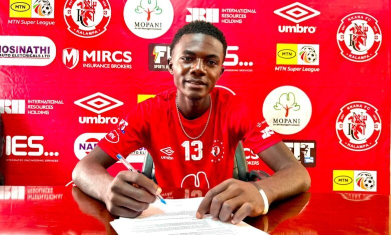 Nkana Complete Signing of Young Defender Clivert Mwamba