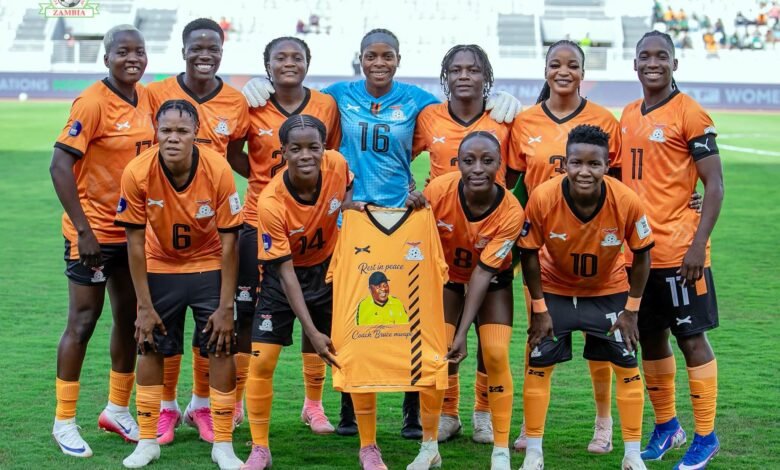 The Copper Queens Paid A fitting Tribute To Late Coach Bruce Mwape Is 6-0 victory In Wafcon26 Opener