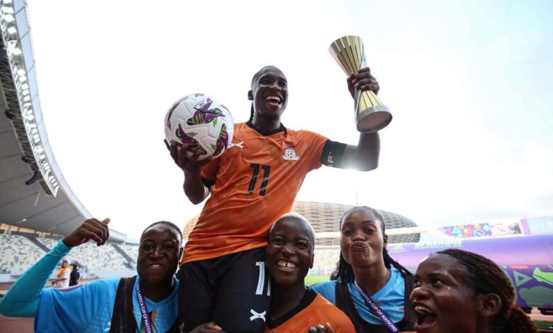 Woman of the Match Barbra Banda Salutes Teammates