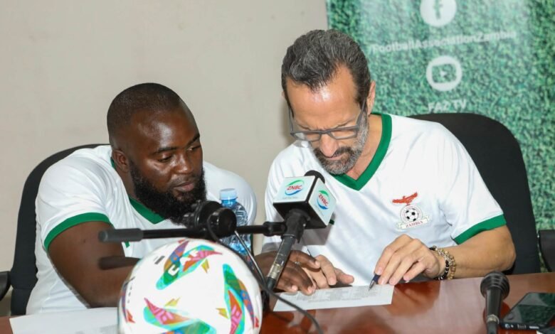 Zambia Futsal Coach Cristoforetti Names Final AFCON 2026 Squad
