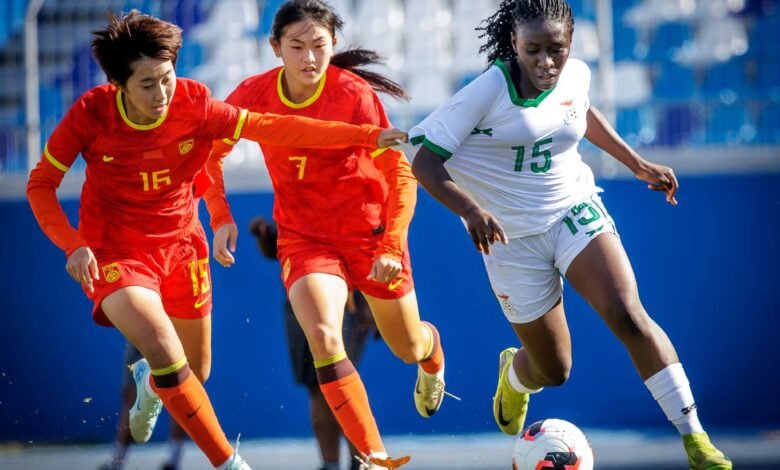 Copper Princesses Lose 3-0 to China in World Cup Preparations